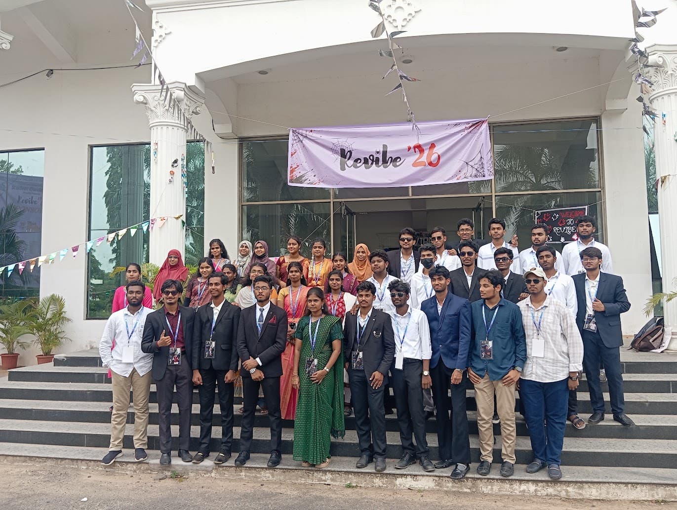 Students gathered at Revibe ’26, SGC’s national-level technical symposium.