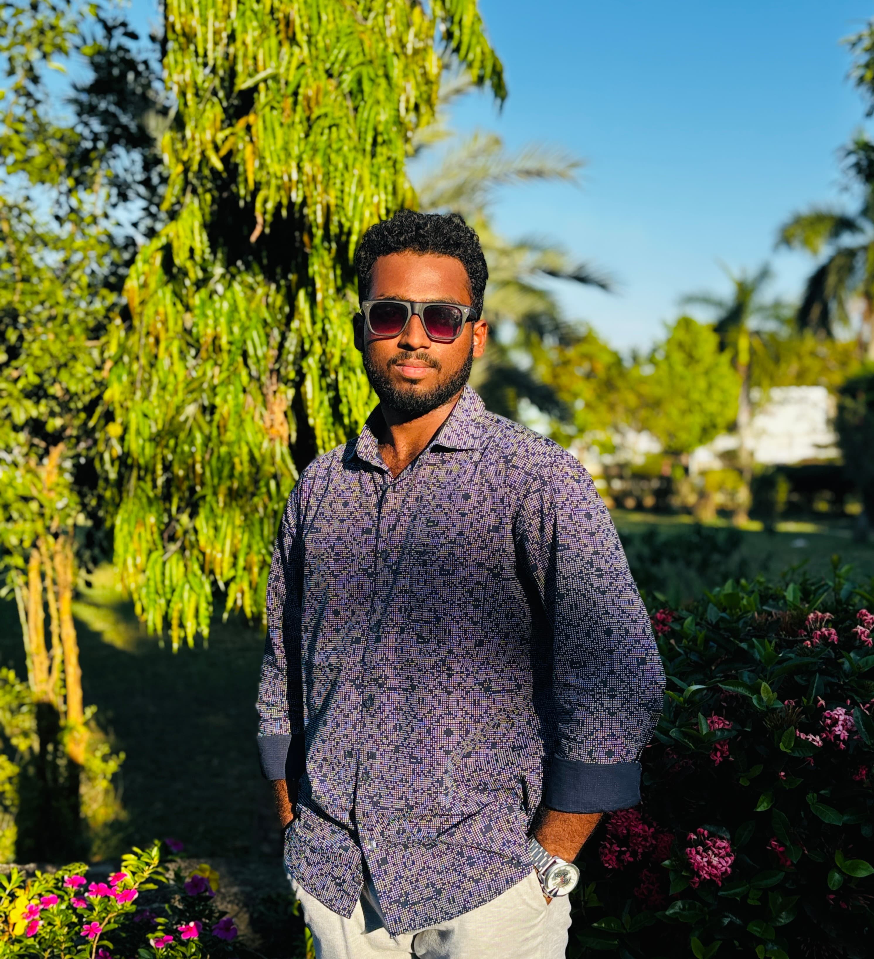 Portrait of Mohamed Melhan K O